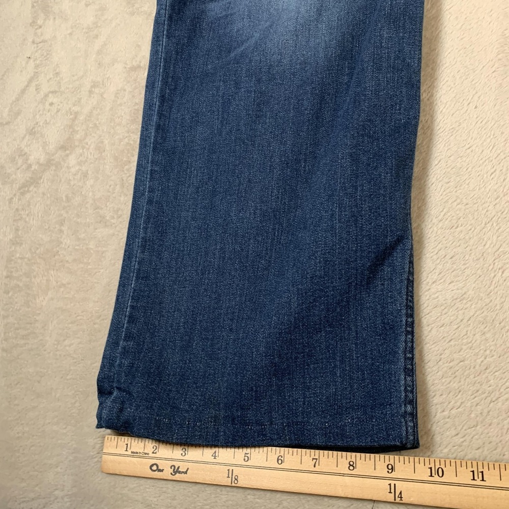 Levis 559 Jeans Mens 46x30 Straight Leg Stretch Denim Relaxed Fit Medium Wash - Picture 9 of 16